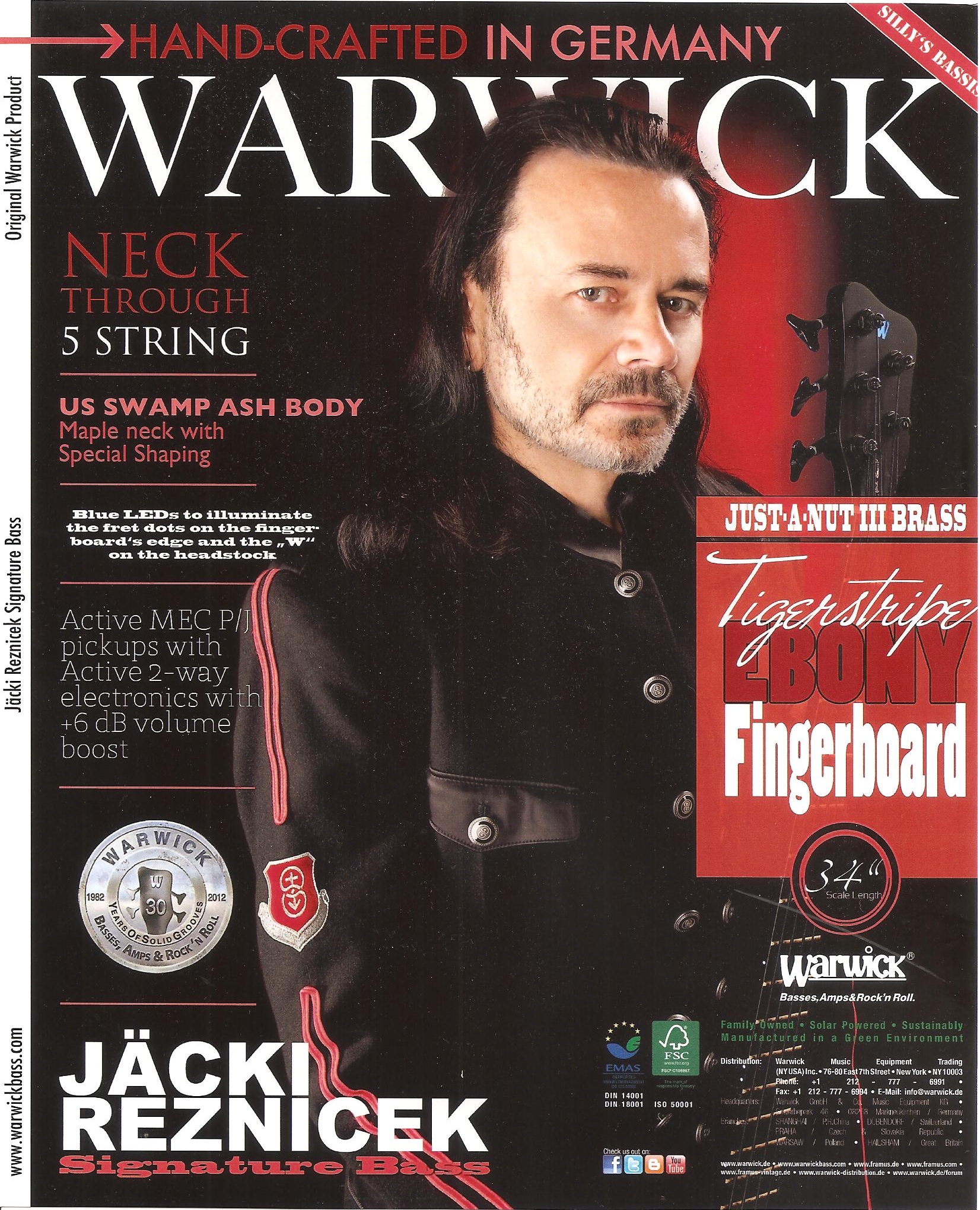 WARWICK Werbung II 2012
